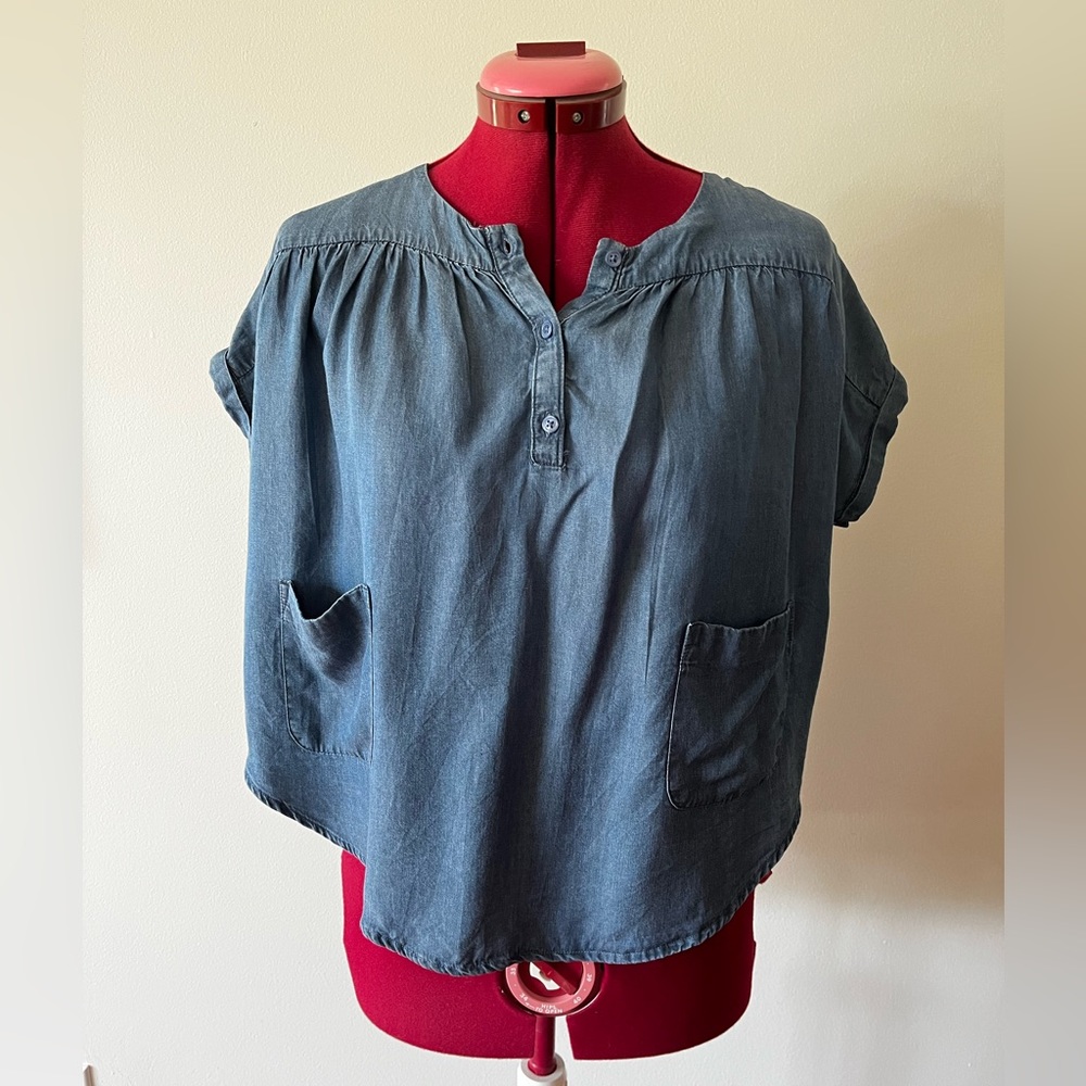 GIRLS’ JOE FRESH TENCEL BLOUSE